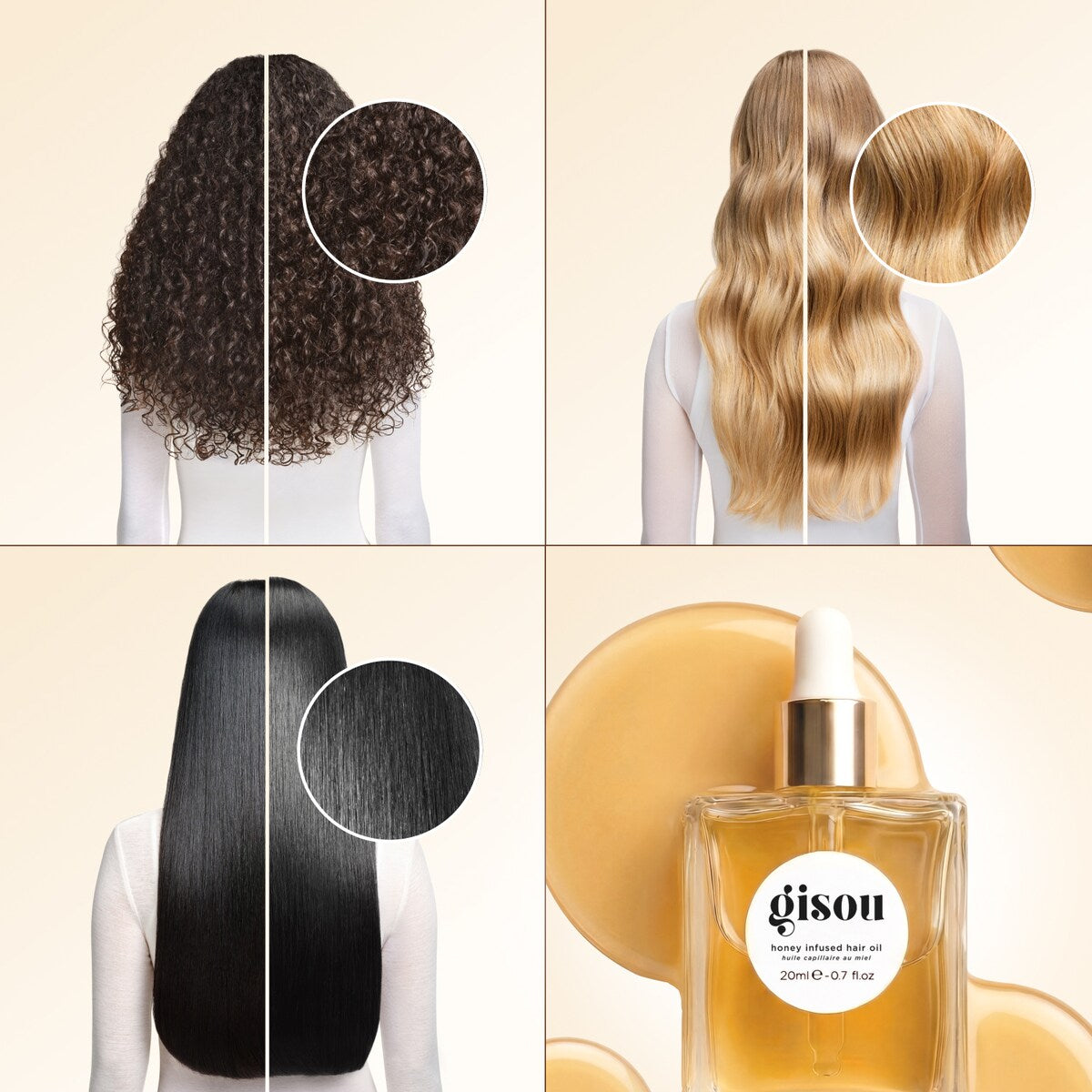 Gisou Honey Infused Hair Oil