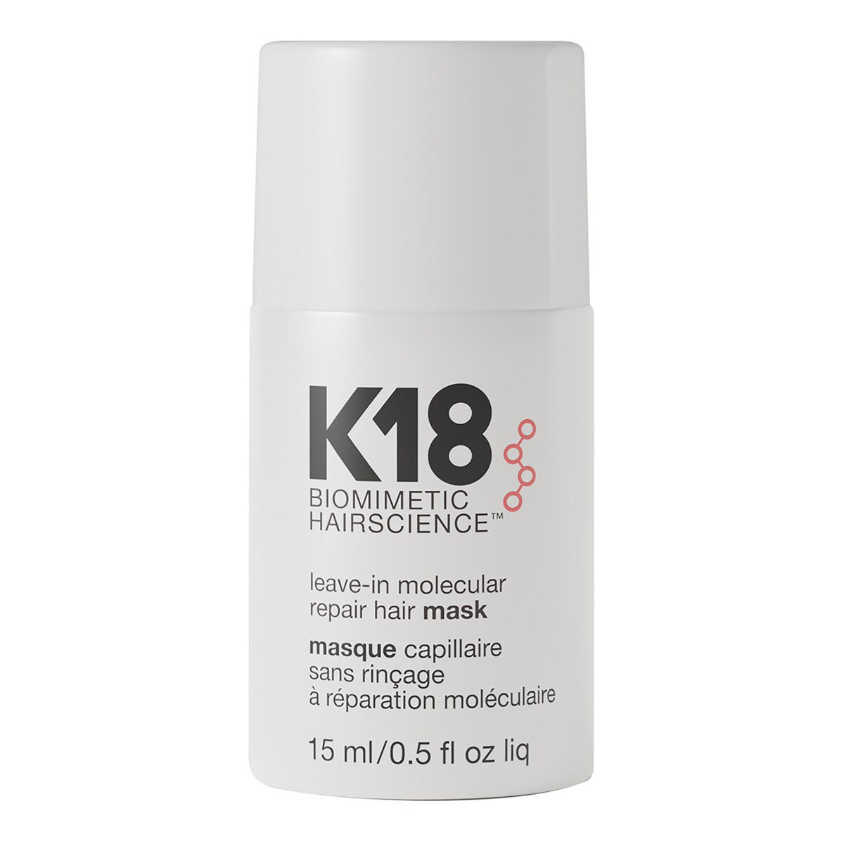 K18 Leave-In Molecular Repair Hair Mask — packshot officiel