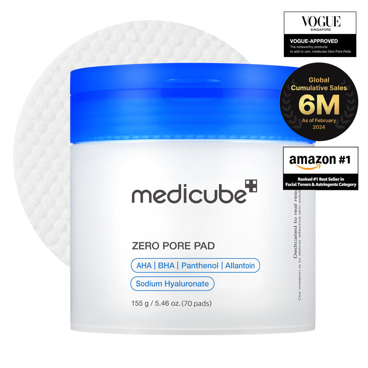 Medicube Zero Pore Pad — packshot officiel