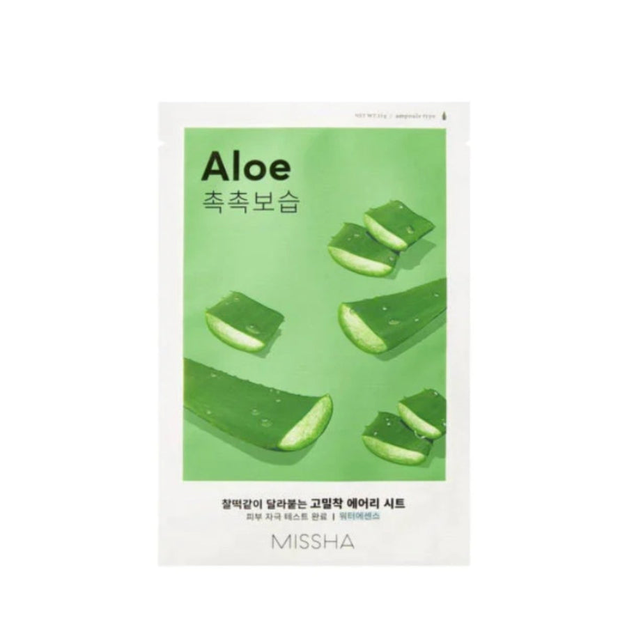 Missha Airy Fit Sheet Mask Aloe Vera — packshot face