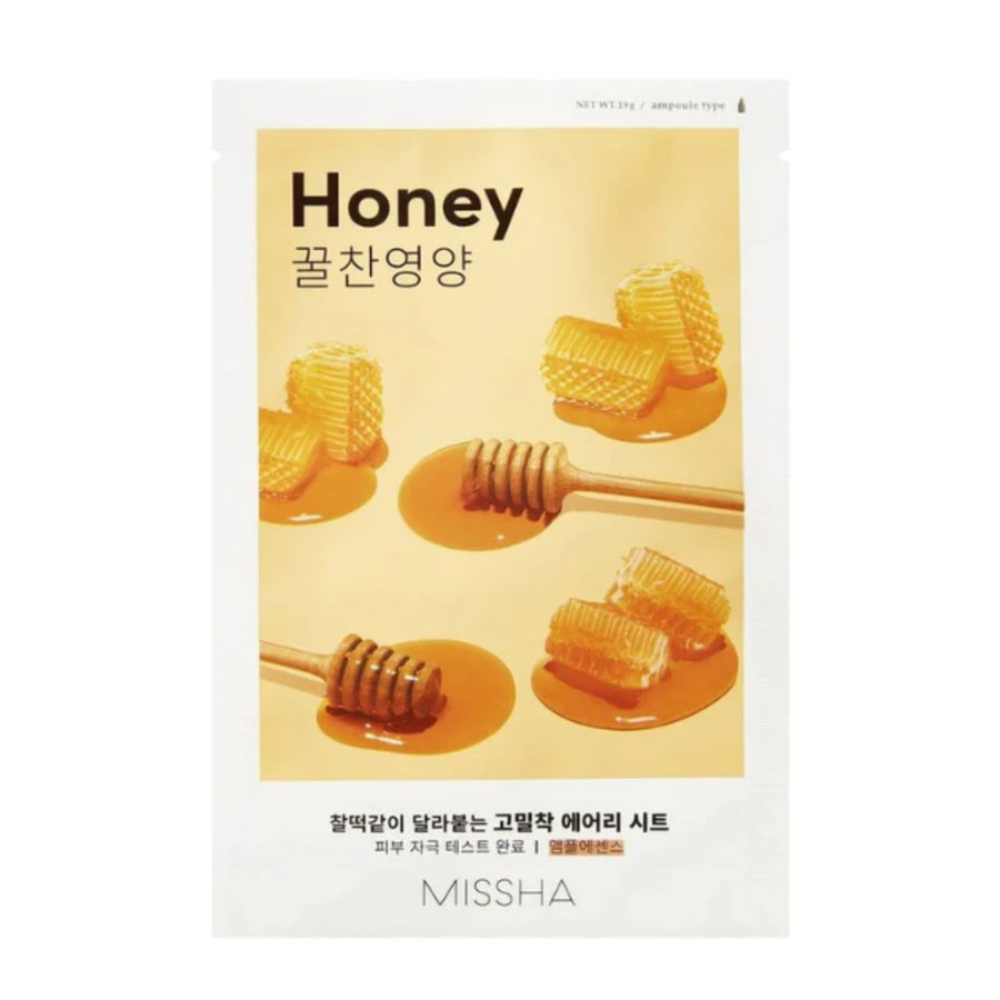 Missha Airy Fit Sheet Mask Honey — packshot face