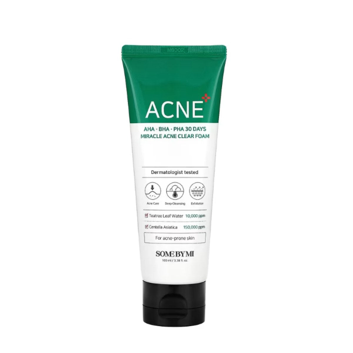 Some By Mi AHA BHA PHA 30 Days Miracle Acne Clear Foam — packshot face