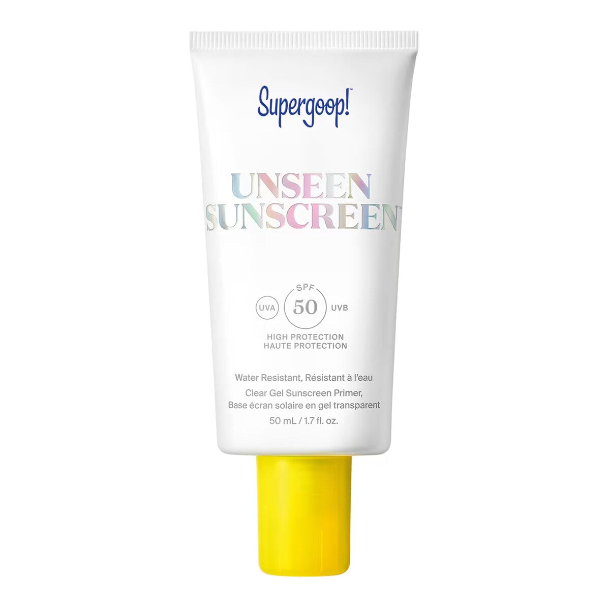 Supergoop Unseen Sunscreen — packshot officiel