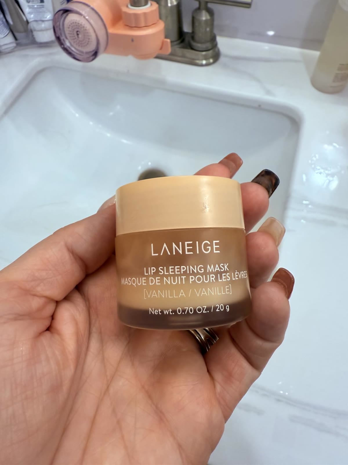 Lip Sleeping Mask, version vanille.